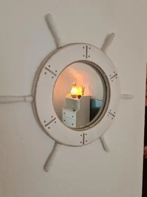 Grundriss der Unterkunft Ferienwohnung Elwetritsch an der Nordsee