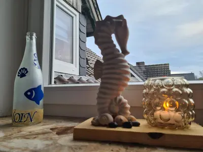 Grundriss der Unterkunft Ferienwohnung Elwetritsch an der Nordsee