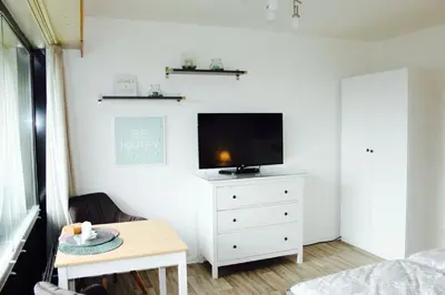 TV/Unterhaltungsangebot in der Unterkunft Jan am Strand 315