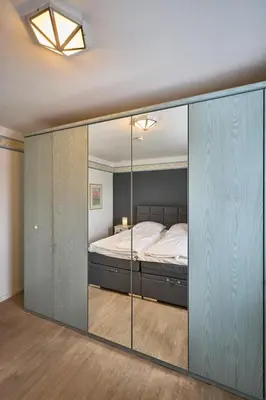 Ein Bett oder Betten in einem Zimmer der Unterkunft Haus an der Düne Ferienwohnung 5