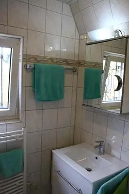 Ein Badezimmer in der Unterkunft Am Ringwall 30