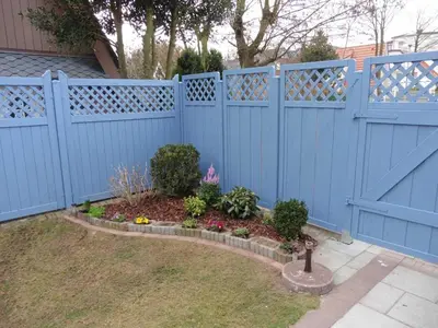 Ein Garten an der Unterkunft Am Ringwall 31