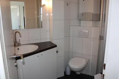 Ein Badezimmer in der Unterkunft Am Ringwall 42