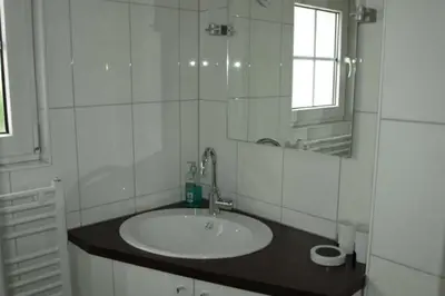Ein Badezimmer in der Unterkunft Am Ringwall 42