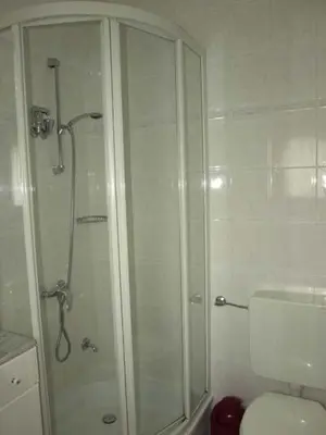 Ein Badezimmer in der Unterkunft Kampweg 18