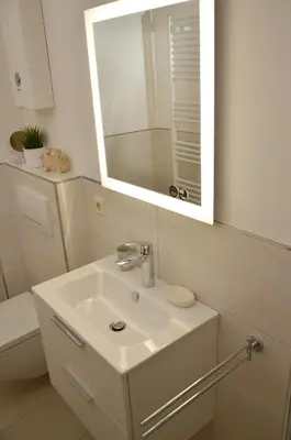 Ein Badezimmer in der Unterkunft Oasis 05