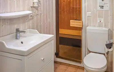 Ein Badezimmer in der Unterkunft Friedrichskoog-Strandpark 1