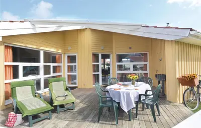 Ein Patio oder anderer Außenbereich in der Unterkunft Friedrichskoog-Strandpark 17