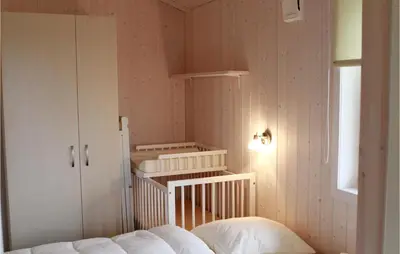 Ein Bett oder Betten in einem Zimmer der Unterkunft Friedrichskoog-Deichblick 22