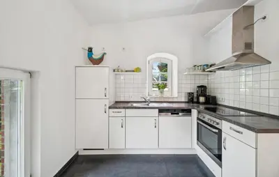 Küche/Küchenzeile in der Unterkunft Beautiful Apartment In Wingst