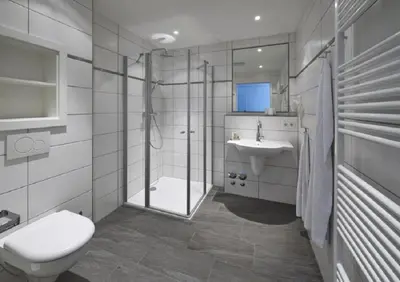 Ein Badezimmer in der Unterkunft Op de Geest 03