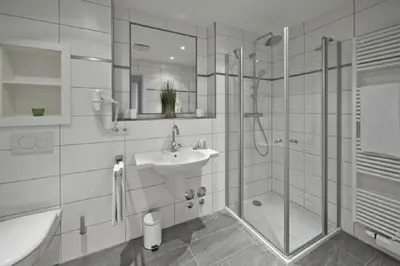 Ein Badezimmer in der Unterkunft Op de Geest 15
