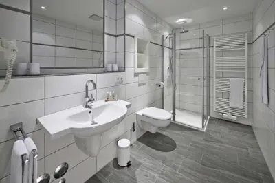 Ein Badezimmer in der Unterkunft Op de Geest 06