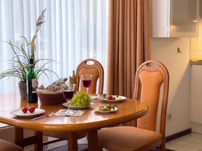 Essen in der Ferienwohnung oder in der Nähe