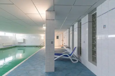 Der Swimmingpool an oder in der Nähe von Haus Knechtsand, Whg 434