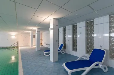 Der Swimmingpool an oder in der Nähe von Haus Knechtsand, Whg 434