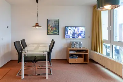 TV/Unterhaltungsangebot in der Unterkunft Haus Knechtsand, Whg 434