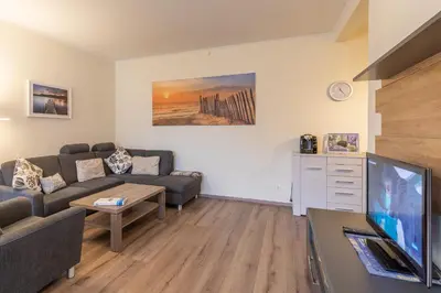 TV/Unterhaltungsangebot in der Unterkunft Fischerhus, Whg 6