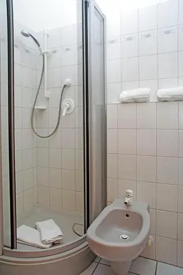 Ein Badezimmer in der Unterkunft Fischerhus, Whg 6