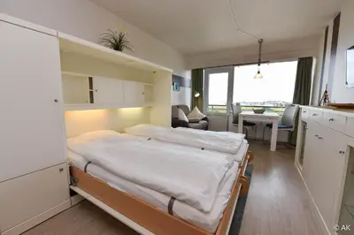 Ein Bett oder Betten in einem Zimmer der Unterkunft Haus 