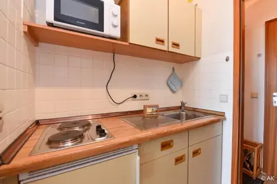 Küche/Küchenzeile in der Unterkunft Haus 