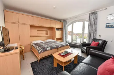 Ein Bett oder Betten in einem Zimmer der Unterkunft 