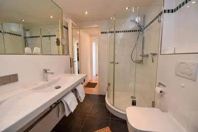 Ein Badezimmer in der Unterkunft Haus 
