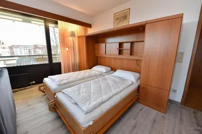 Ein Bett oder Betten in einem Zimmer der Unterkunft Haus 