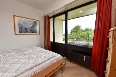 Ein Bett oder Betten in einem Zimmer der Unterkunft Haus 
