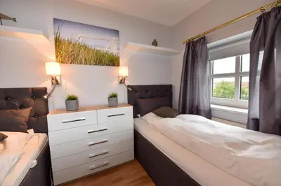 Ein Bett oder Betten in einem Zimmer der Unterkunft 
