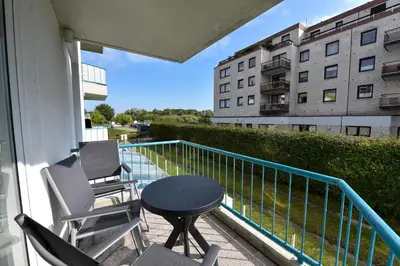 Ein Balkon oder eine Terrasse in der Unterkunft Appartementhaus 