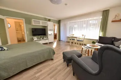 TV/Unterhaltungsangebot in der Unterkunft Haus 