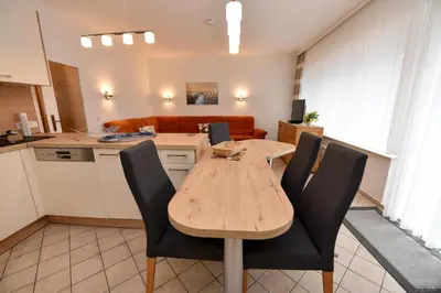 Küche/Küchenzeile in der Unterkunft Haus 