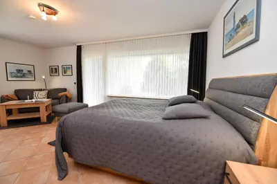 Ein Bett oder Betten in einem Zimmer der Unterkunft Haus 