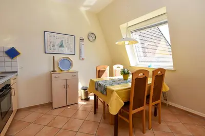 Küche/Küchenzeile in der Unterkunft Haus 