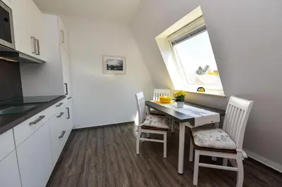 Küche/Küchenzeile in der Unterkunft Haus 