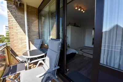Ein Balkon oder eine Terrasse in der Unterkunft Haus 