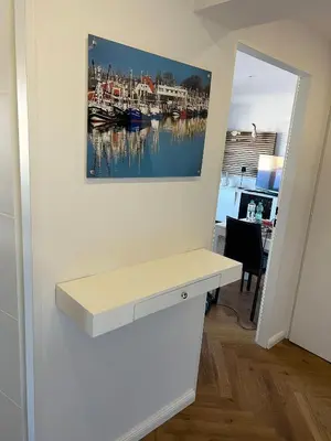 TV/Unterhaltungsangebot in der Unterkunft Deichsuite