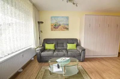 Ein Sitzbereich in der Unterkunft Haus 