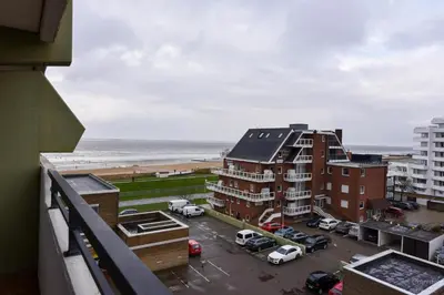 Ein allgemeiner Meerblick oder ein Meerblick von der Ferienwohnung aus