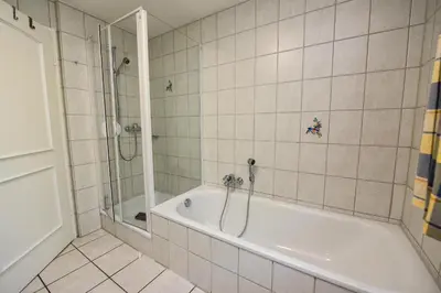 Ein Badezimmer in der Unterkunft Haus 