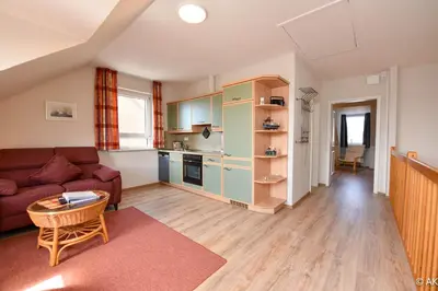 Küche/Küchenzeile in der Unterkunft Haus 