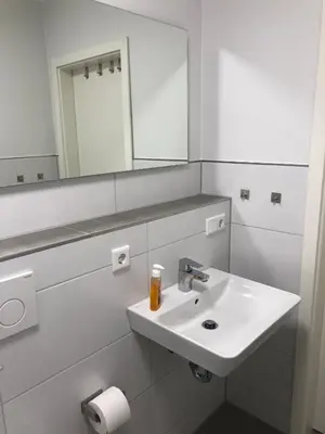 Ein Badezimmer in der Unterkunft Haus Elisabeth Fewo 5B