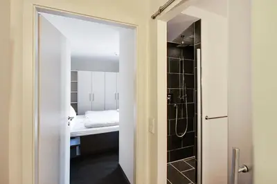 Ein Badezimmer in der Unterkunft Resort Deichgraf Resort Deichgraf 27-15