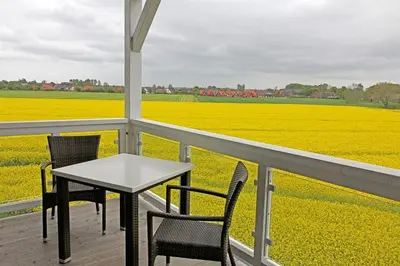 Ein Balkon oder eine Terrasse in der Unterkunft Resort Deichgraf Resort Deichgraf 31-15