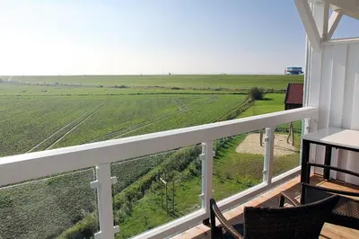 Ein Balkon oder eine Terrasse in der Unterkunft Resort Deichgraf Resort Deichgraf 31-15