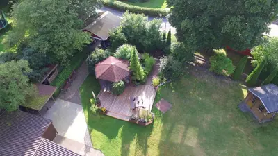 Ein Garten an der Unterkunft Ankes Ferienwohnung