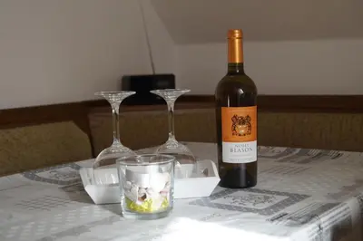 Getränke in der Unterkunft Haus Katharina Ferienwohnung 1