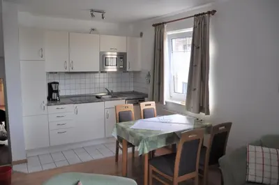 Küche/Küchenzeile in der Unterkunft Nordseedüne, Ferienwohnung 3
