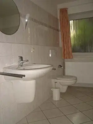 Ein Badezimmer in der Unterkunft Am grooten Steen 20, Ferienwohnung 1